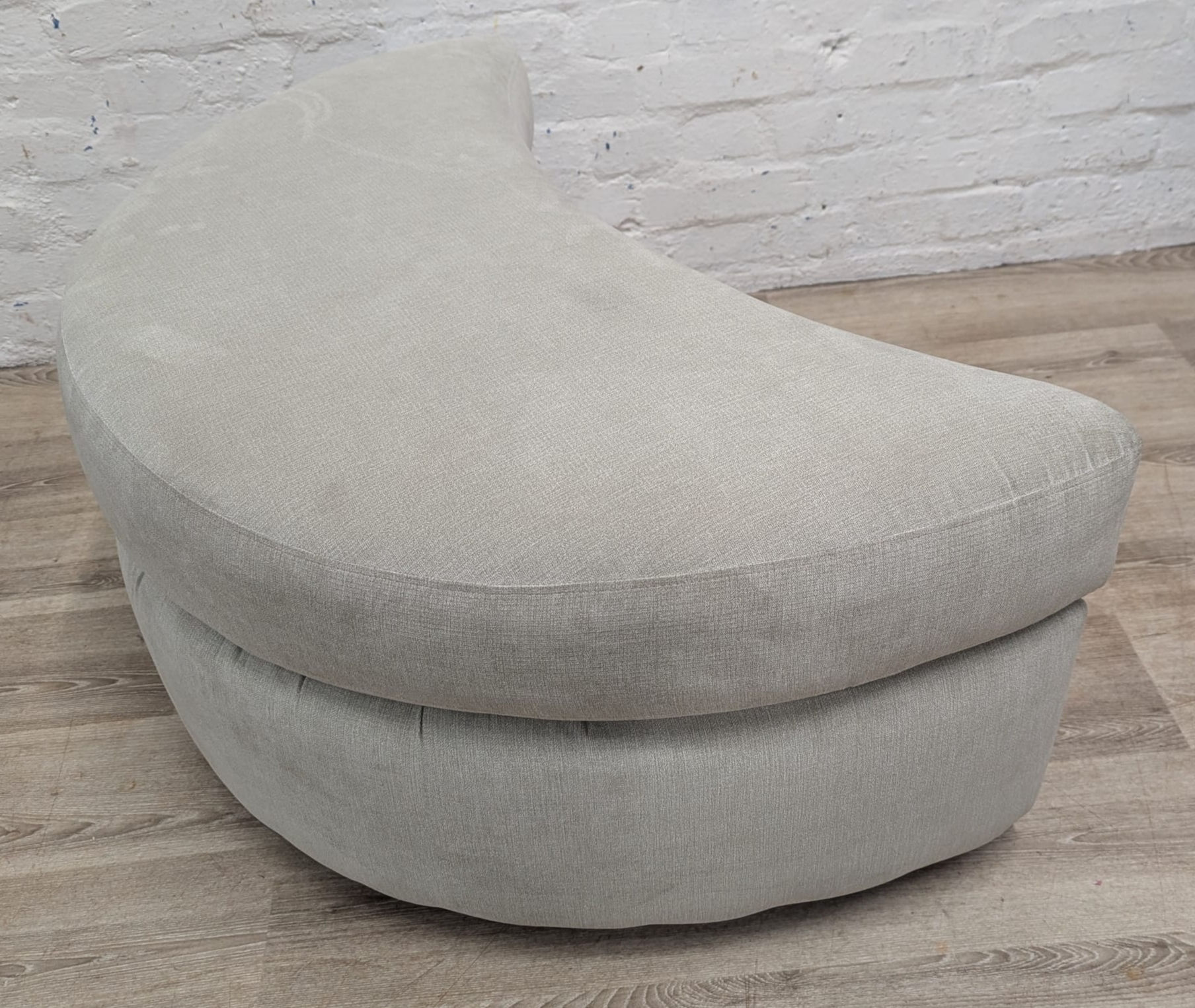 Ex-Display DFS Ludo half moon footstool revive natural