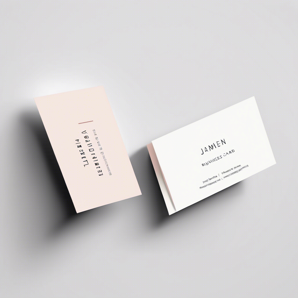 Minimalist Business Card
