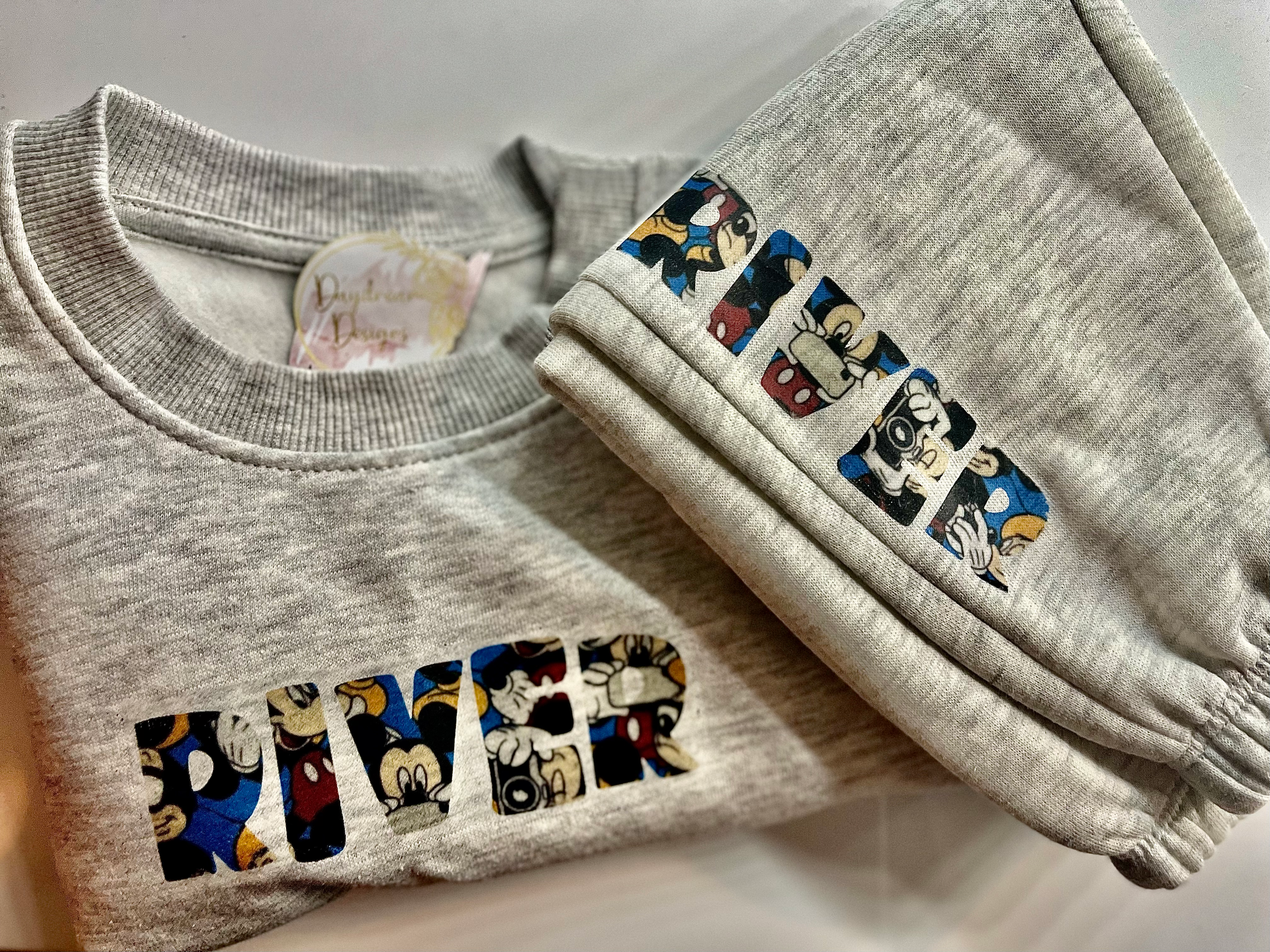 Mickey Mouse Custom Name Theme Tracksuit (Infant)