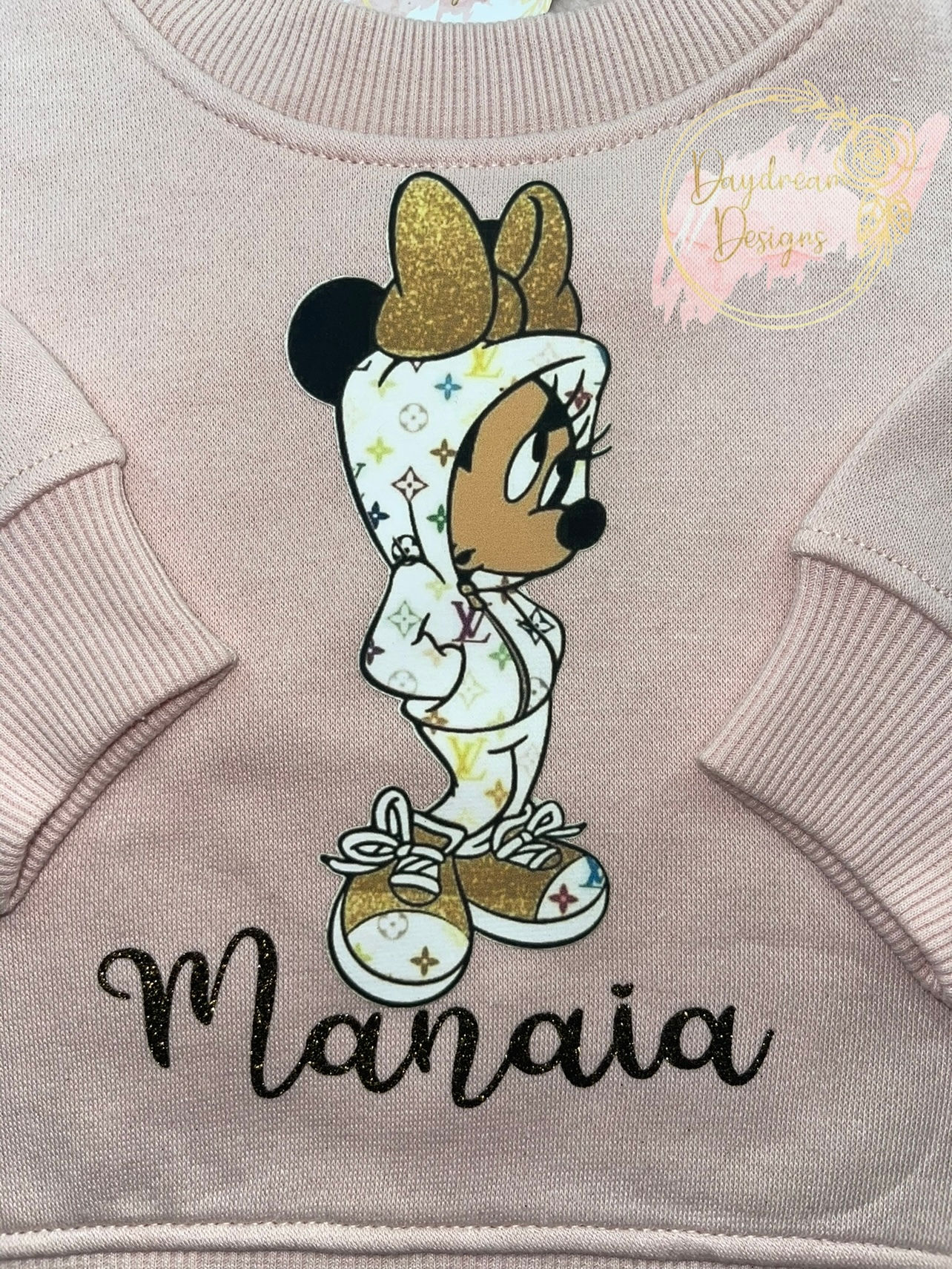 Custom LV Minnie Jumper - Babies/Pre-School