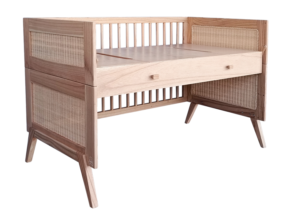 Miniature : Tiroir de lit mi-hauteur pour lit 140