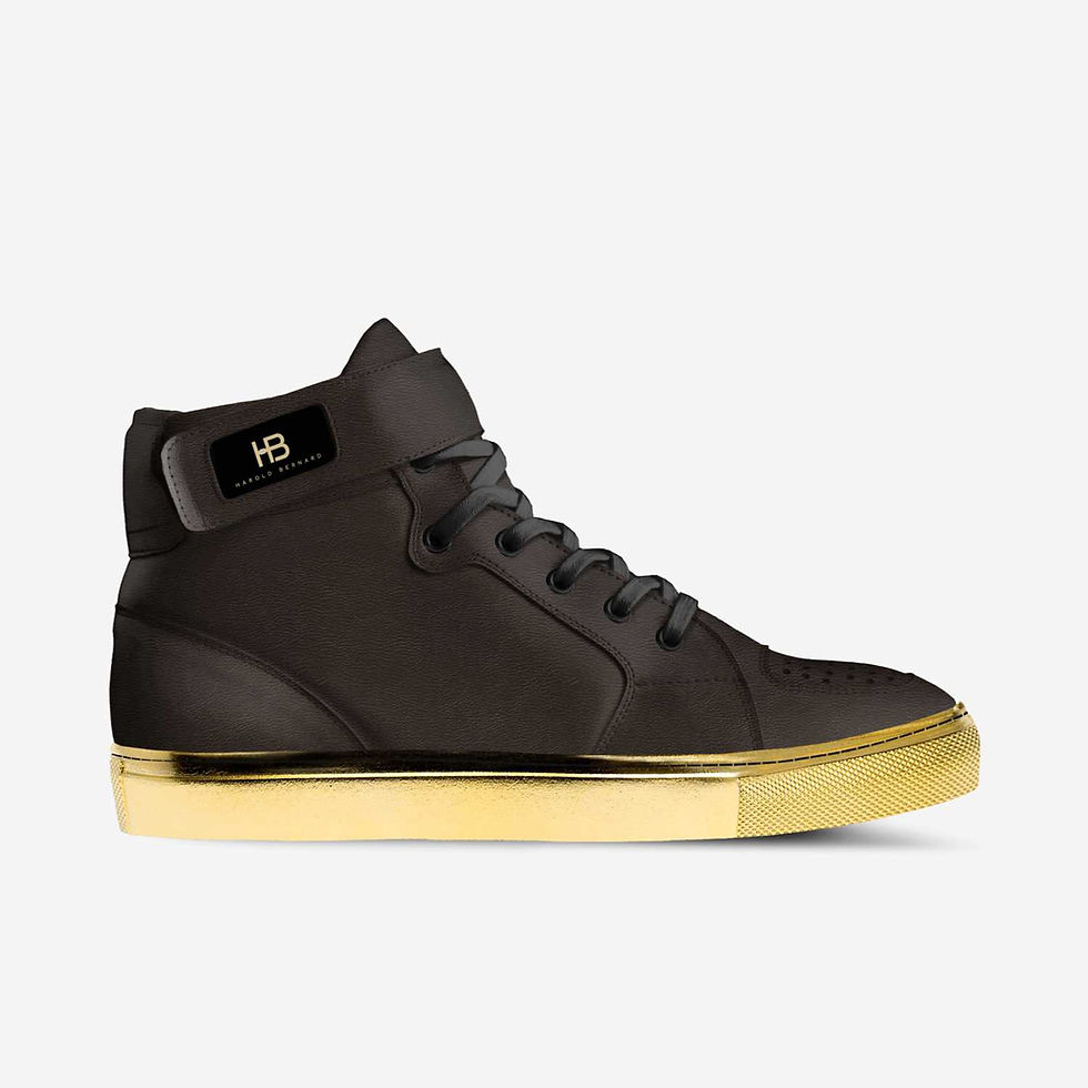 Mansa Black Sole Luxury Sneaker