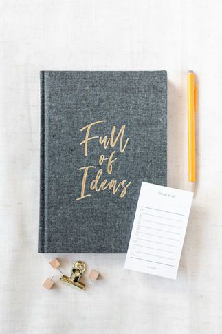 Notebook, pencil, and to do list