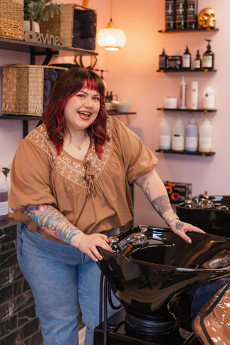Brand Photos of a Northern Virginia Hair Salon