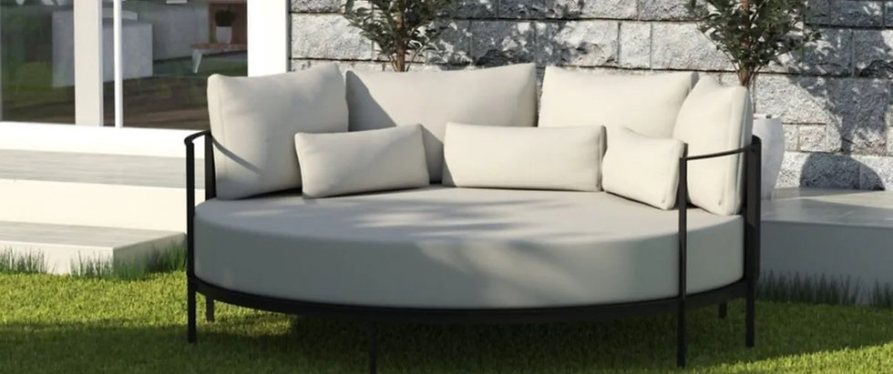 SCBM-054 Quod Havuz Başı Divan Havuz Yatağı Aile Şezlong 4 Kişilik Plaj