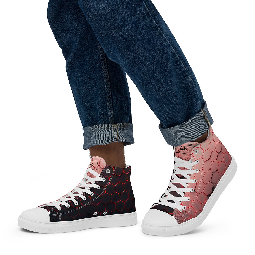 Thumbnail: Men’s Cyber Red High-Tops