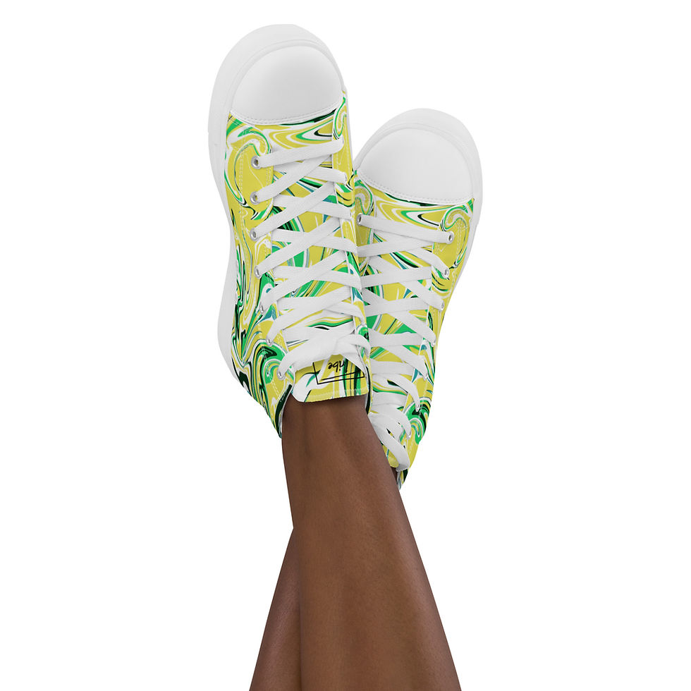 Thumbnail: Women’s Hello Yellow High-Tops