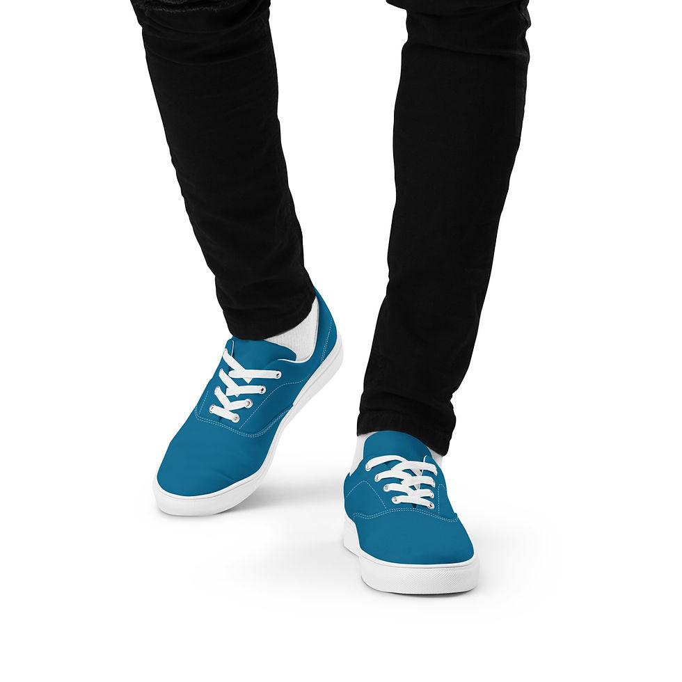 Thumbnail: Men’s Cerulean Lace-Ups
