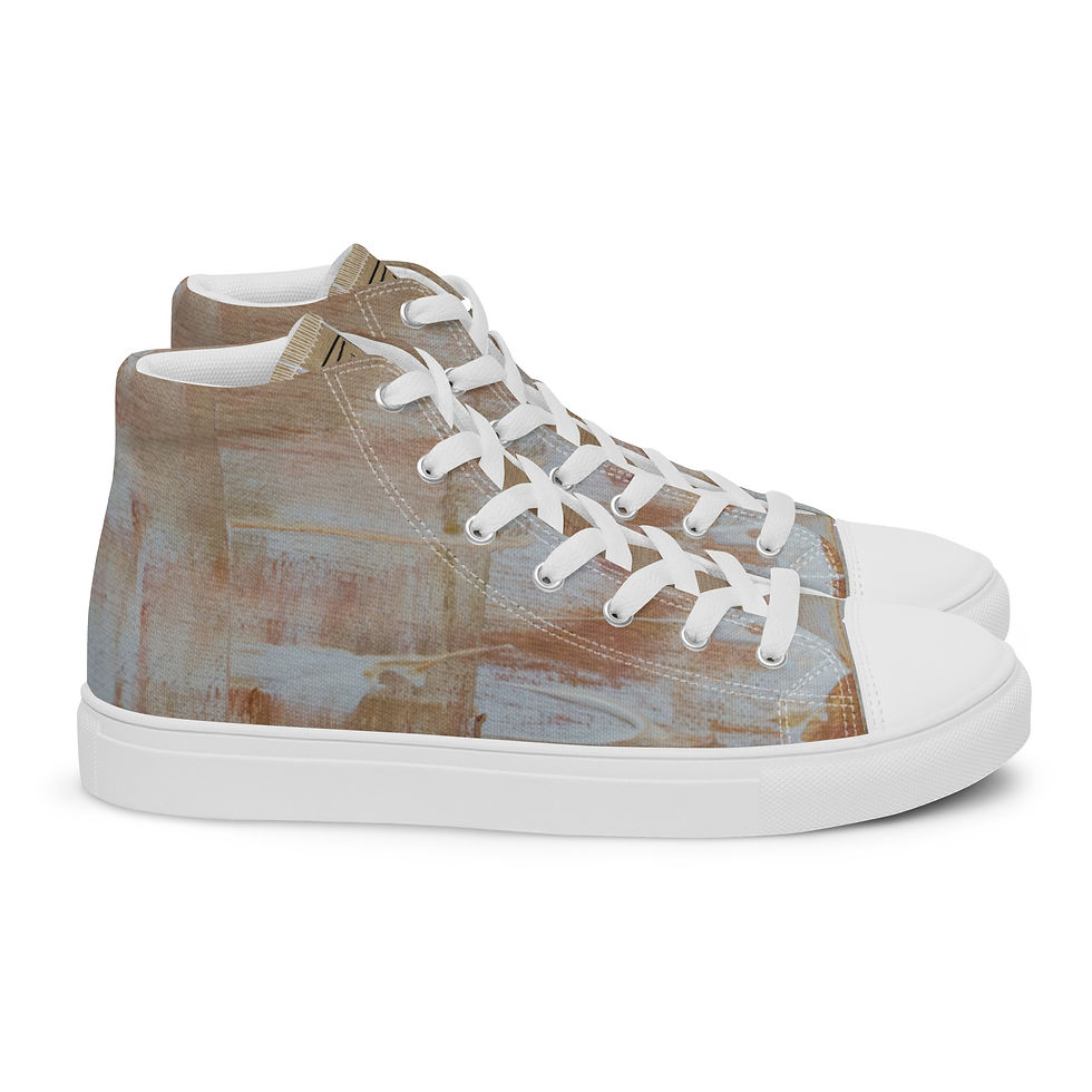 Thumbnail: Men’s Beige High-Tops