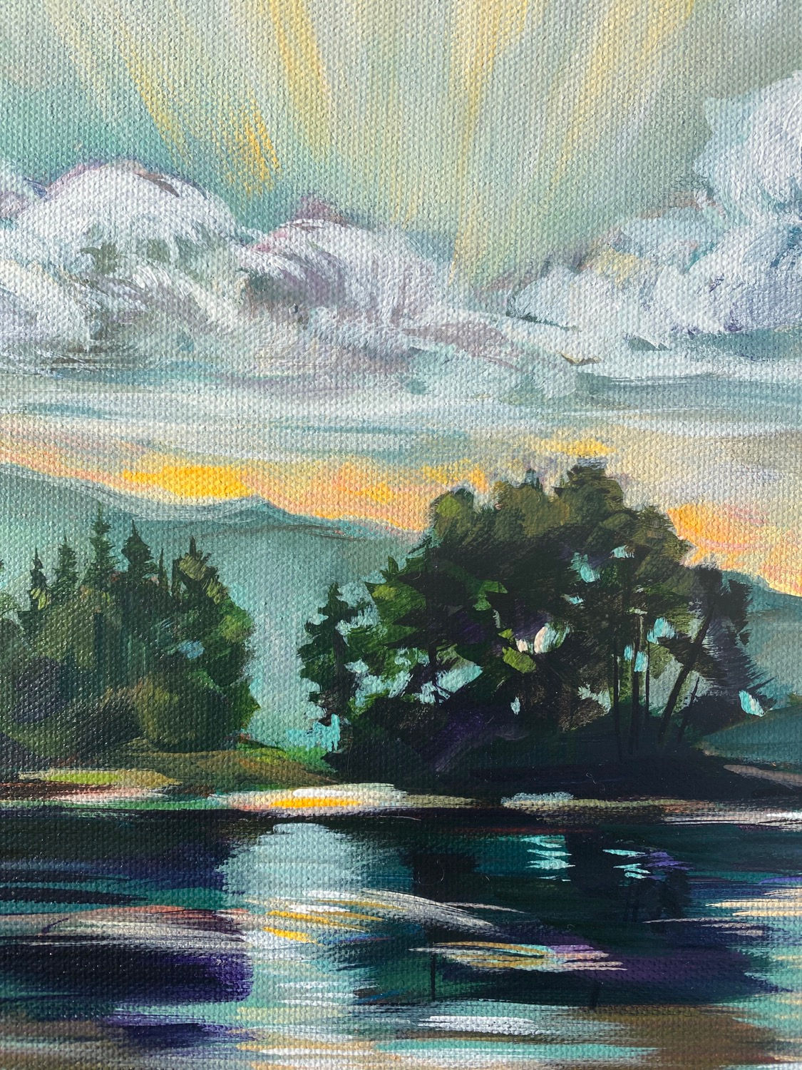 Sunshine on my shoulders 