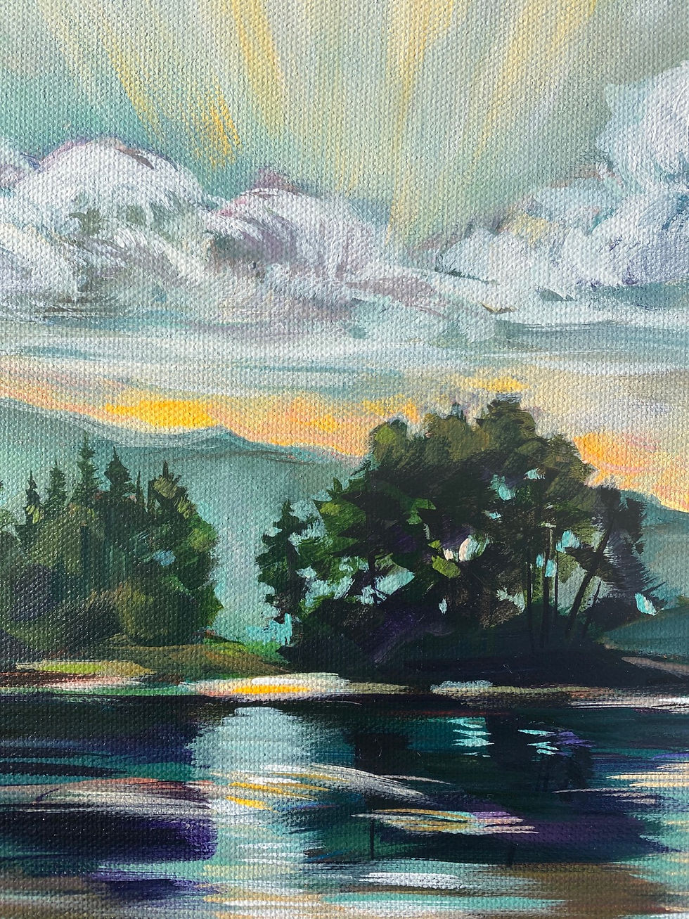 Sunshine on my shoulders