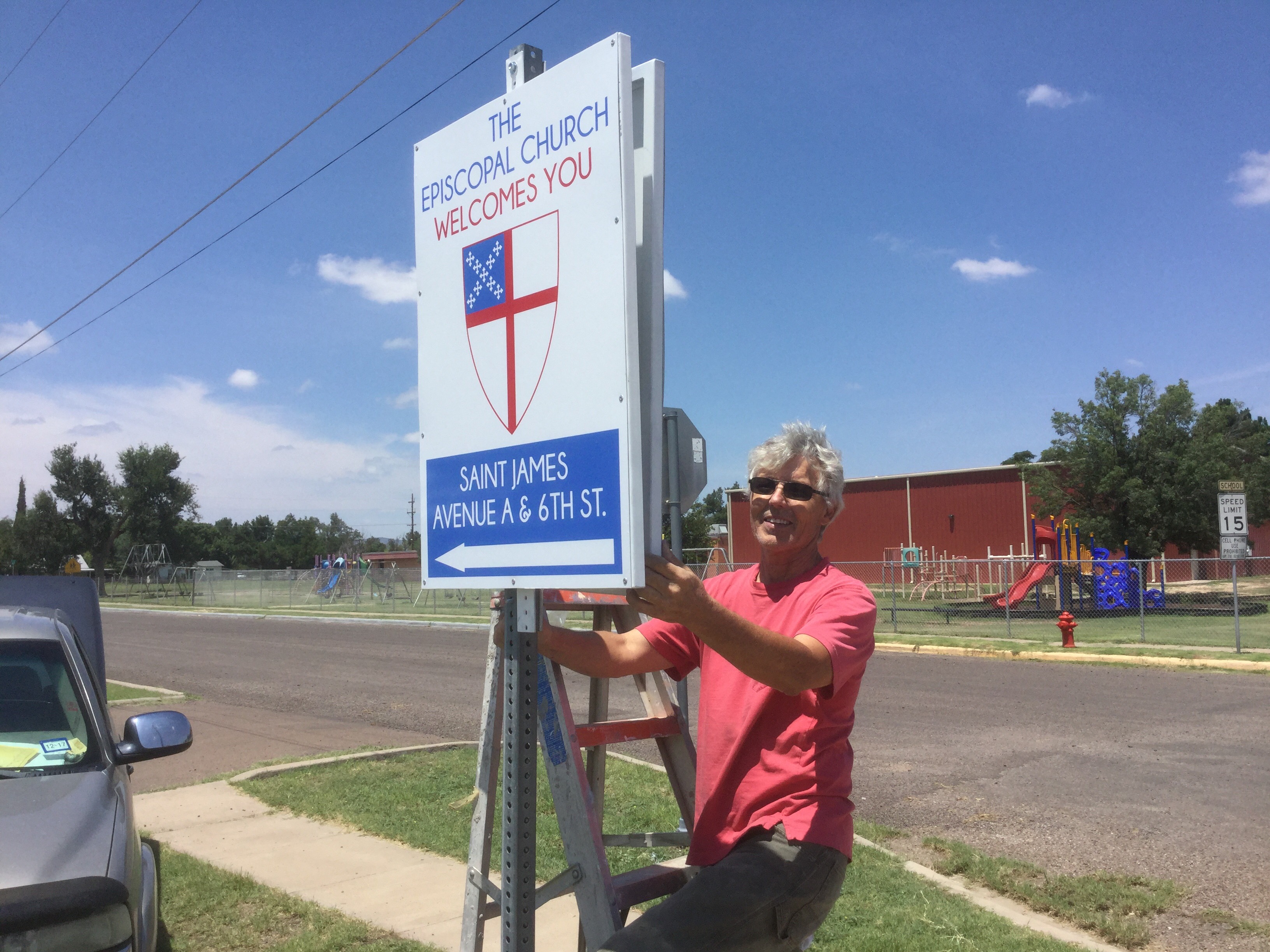 New Sign on 5th Street