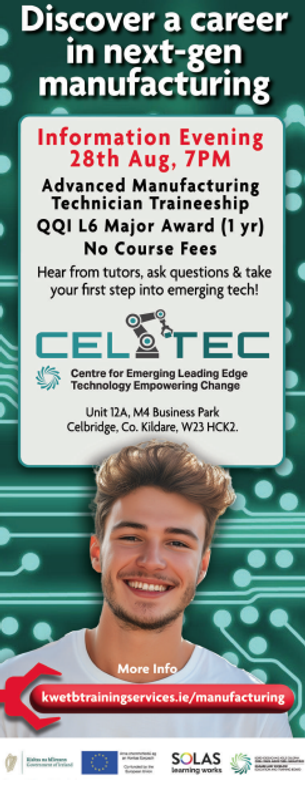 Manufacturing Technician Promo Ad
