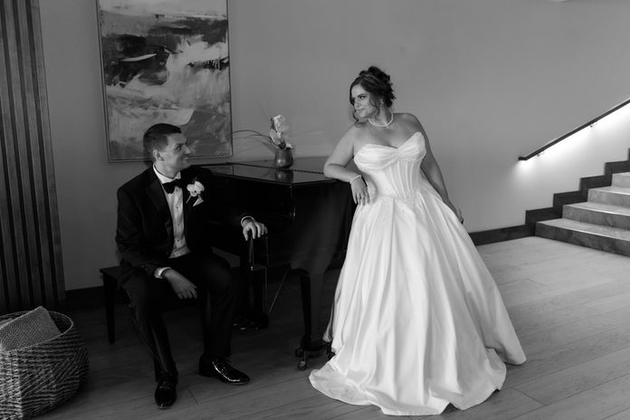 Romantic wedding imagery captured in Michigan