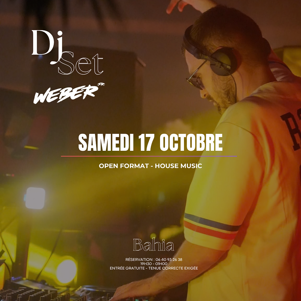 🔥 DJ SET — WEBER MUSIC