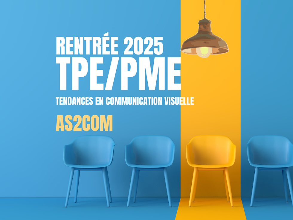 Rentrée 2025 : Tendances en communication visuelle pour les TPE/PME