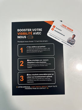 carte de visite et flyer as2com