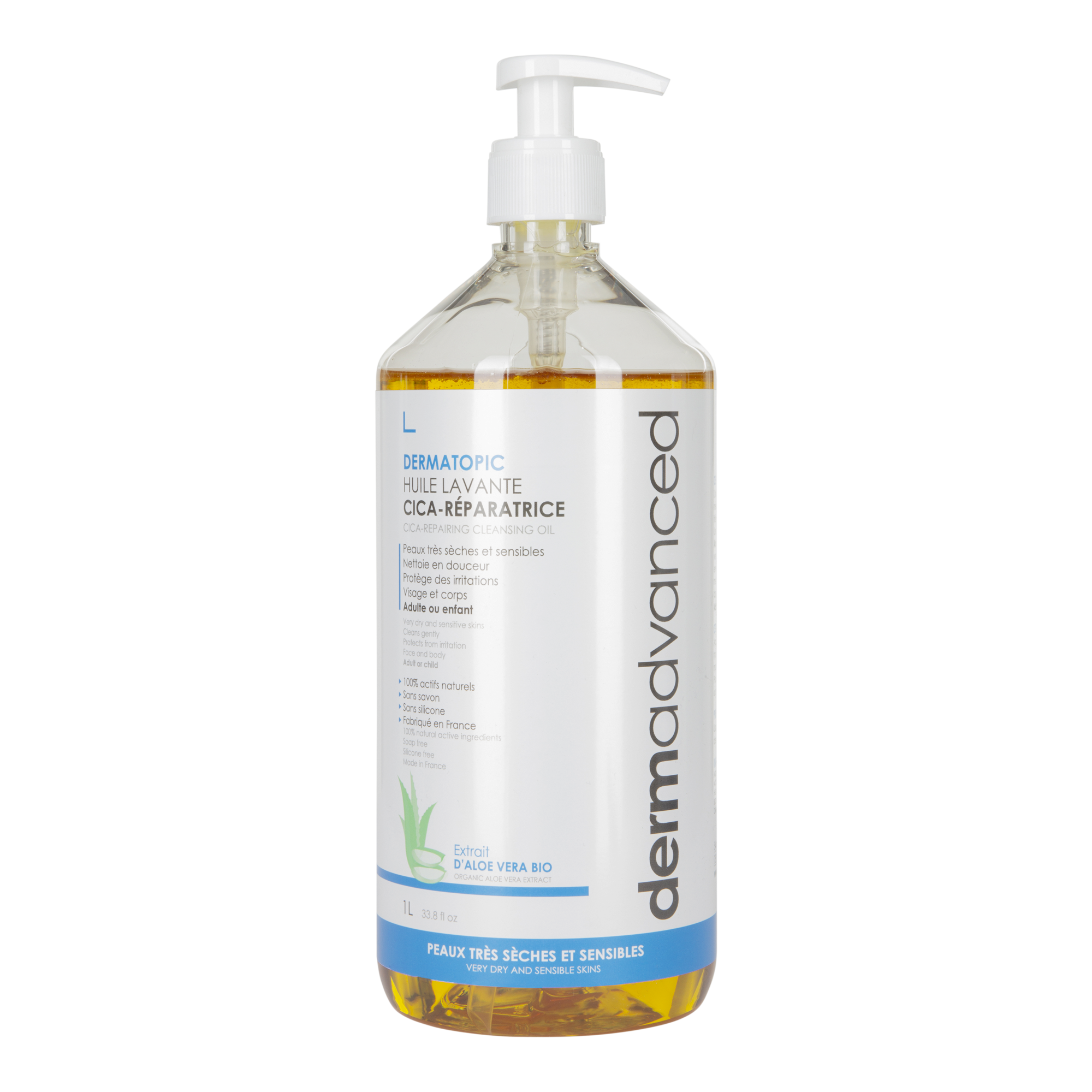 Dermatopic - Huile lavante Cica-réparatrice 1L