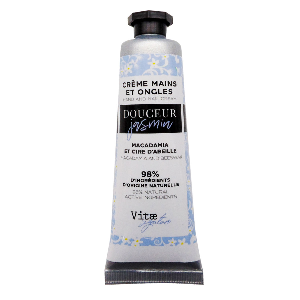 Crème Mains et Ongles 30 mL - Douceur Jasmin - Vitae Signature
