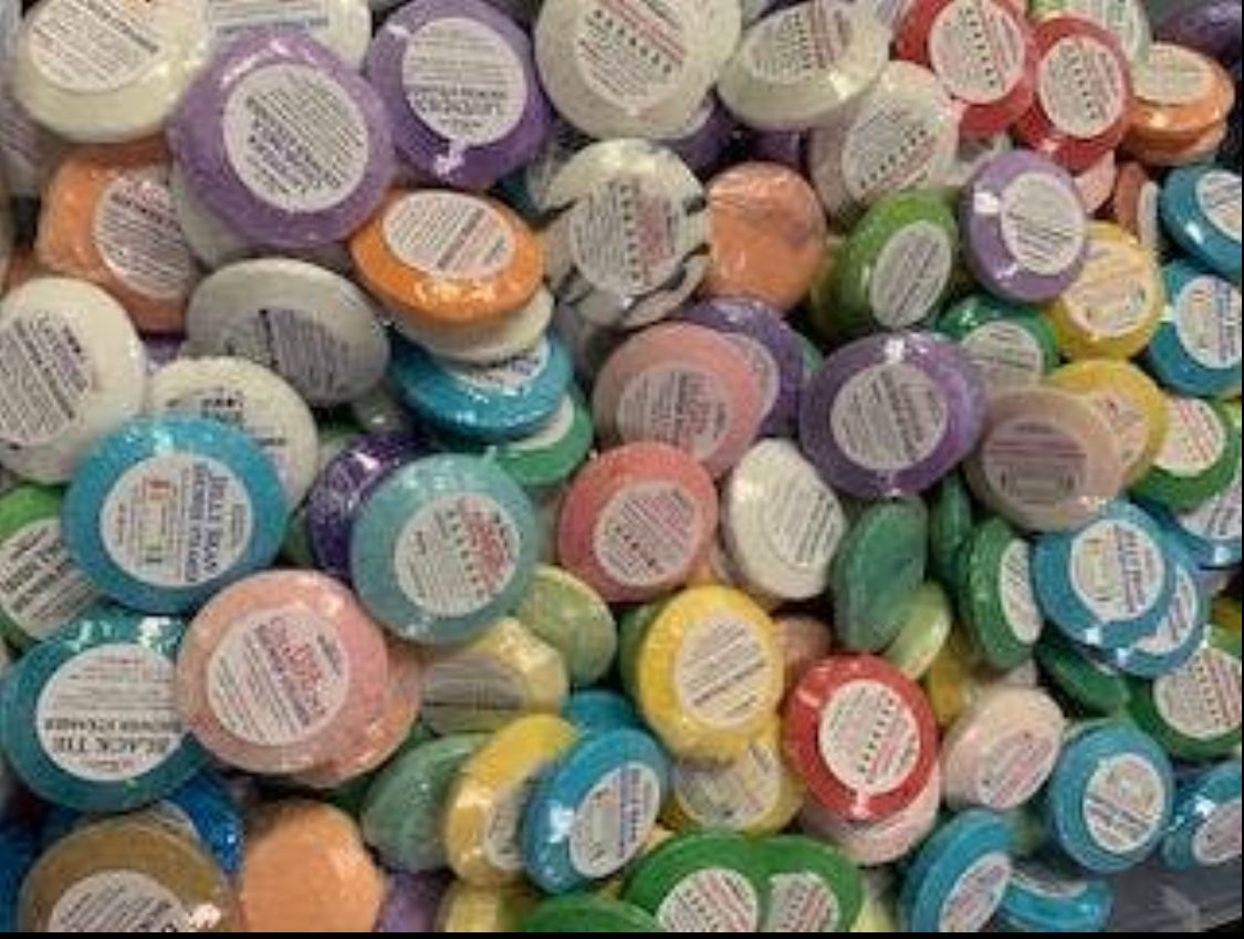 Wooden Shower Steamer Tray & Shower Steamer Set