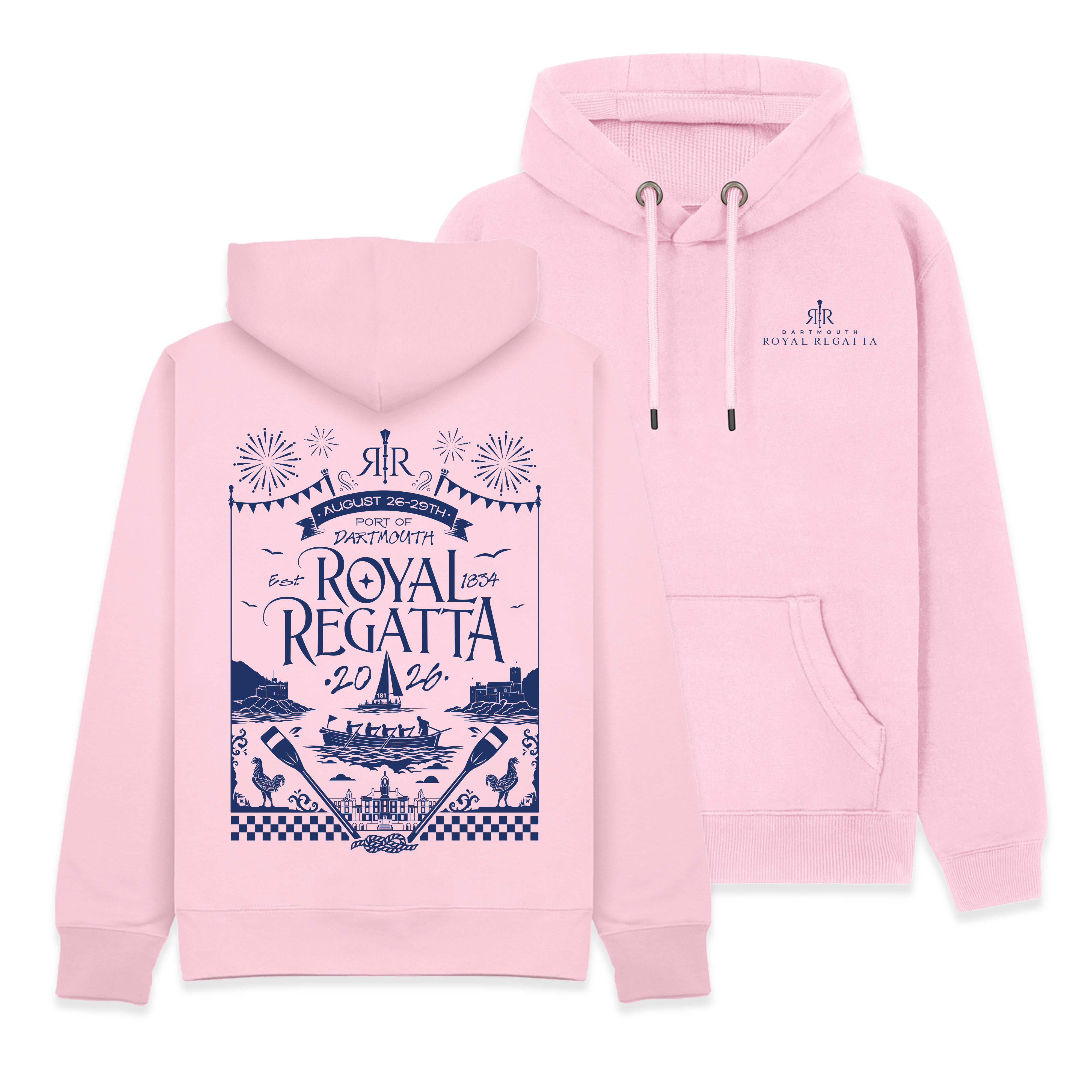 Regatta 2026 Hoodie - Cotton Pink