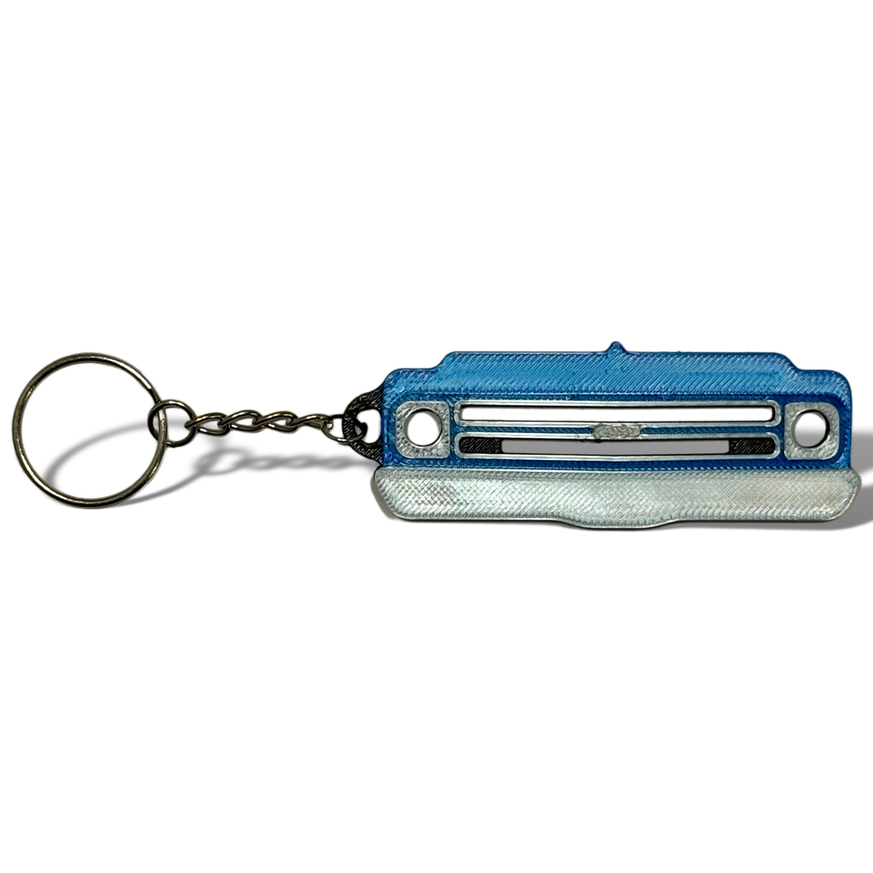 1967-1968 Chevrolet C10 Keychain - Medium Blue