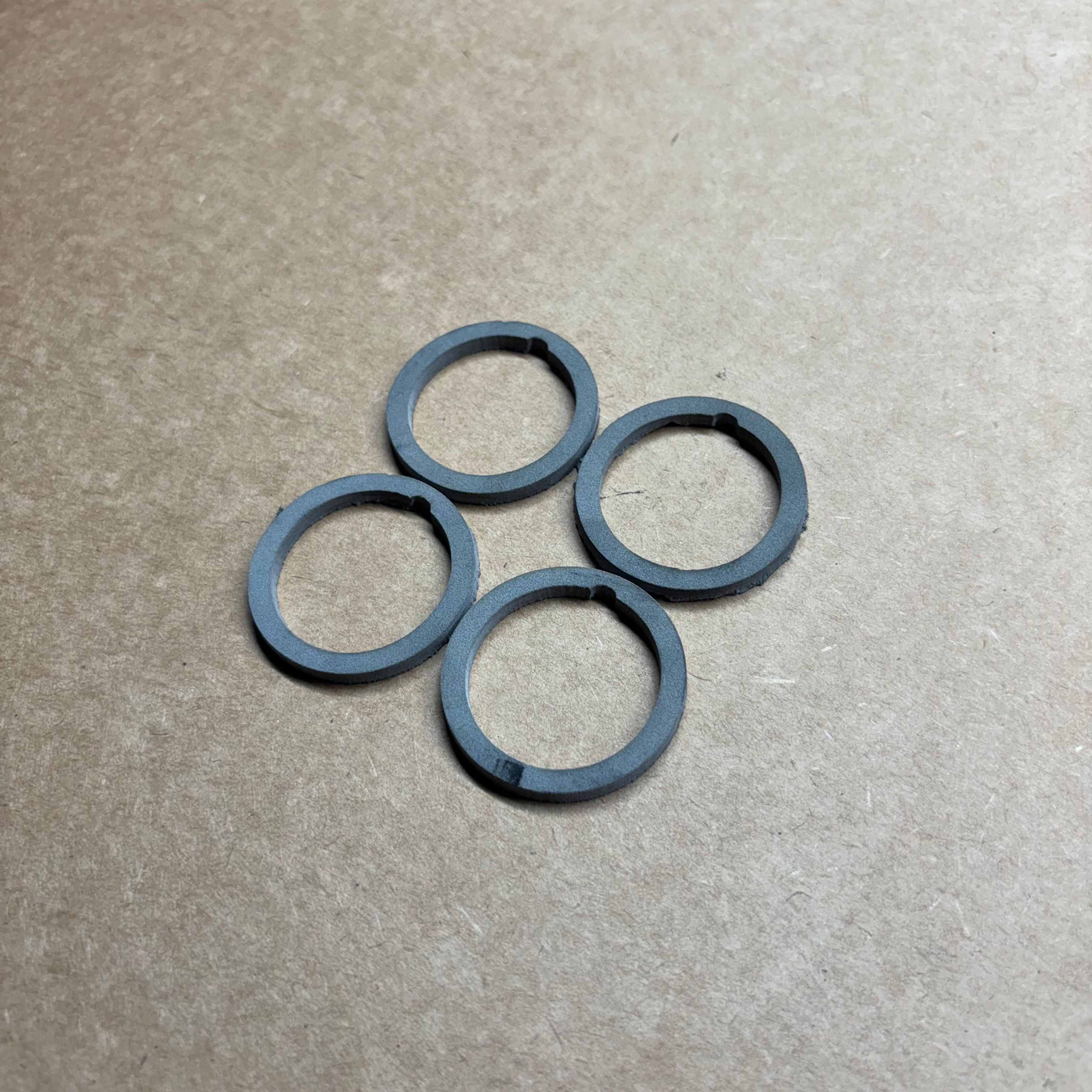 1968 Mopar A & B-Body Side Marker Light Housing to Body Gaskets