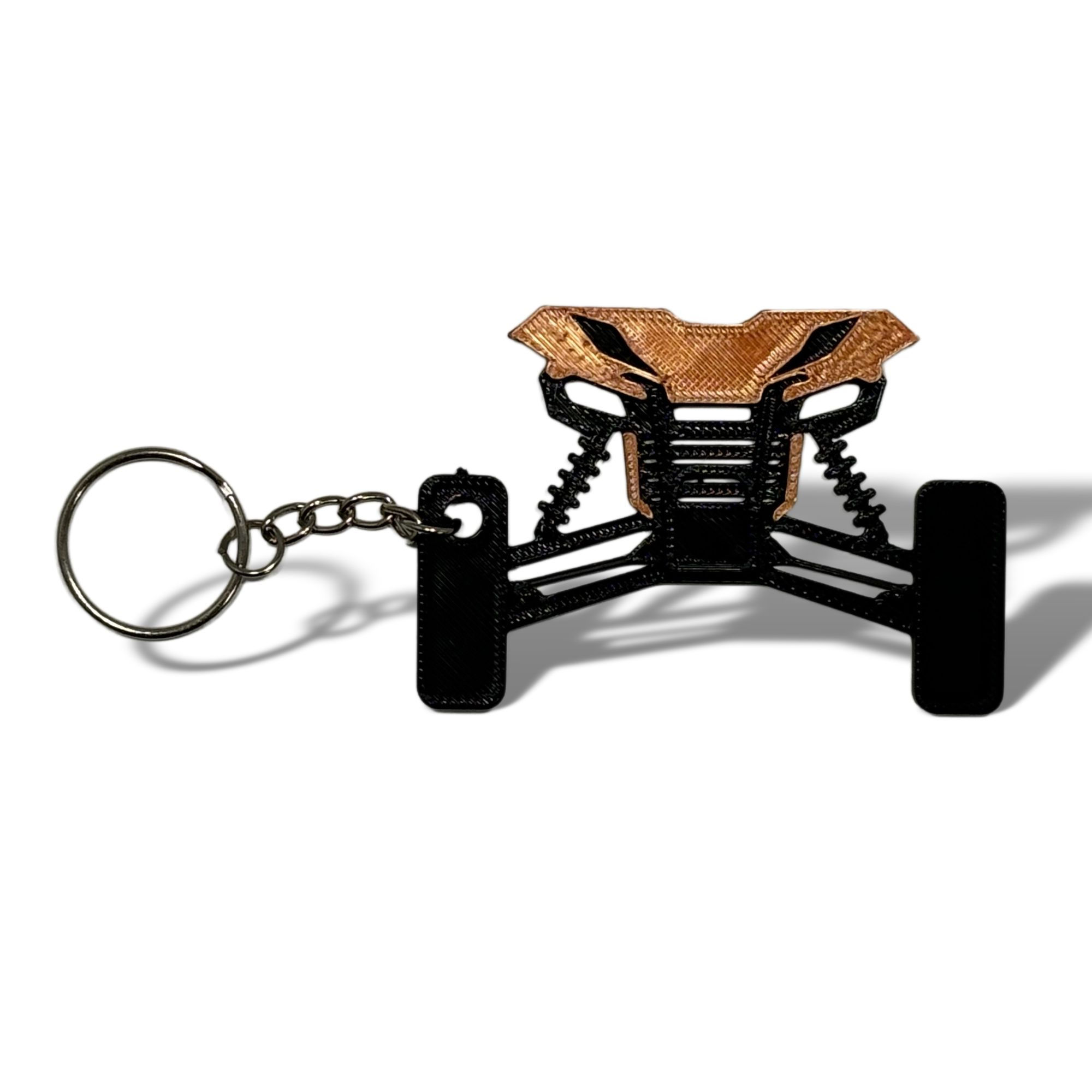 2019-2021 Honda Talon Keychain - Metallic Orange
