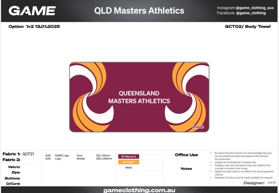 Body Towel 1500mm x 750mm