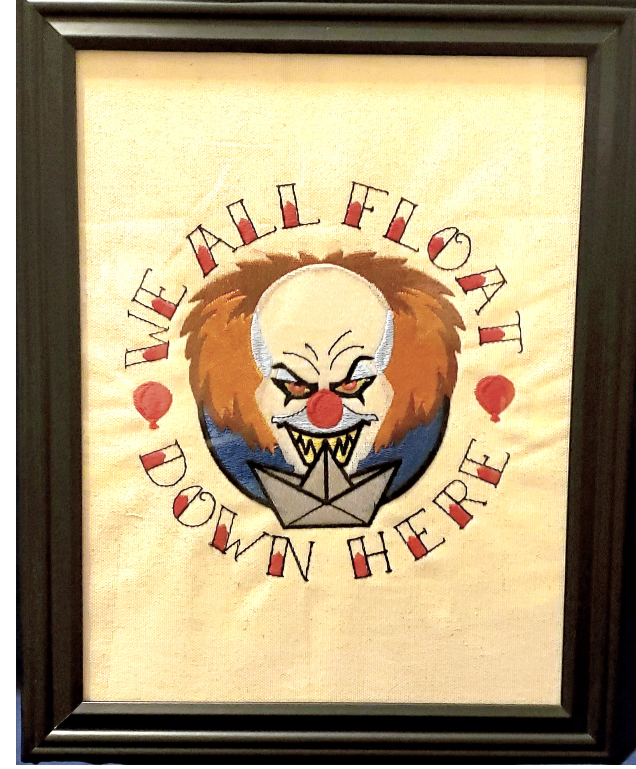 Embroidery art - Pennywise