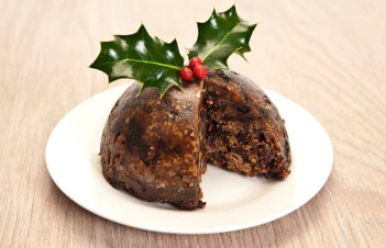 A Christmas pudding 
