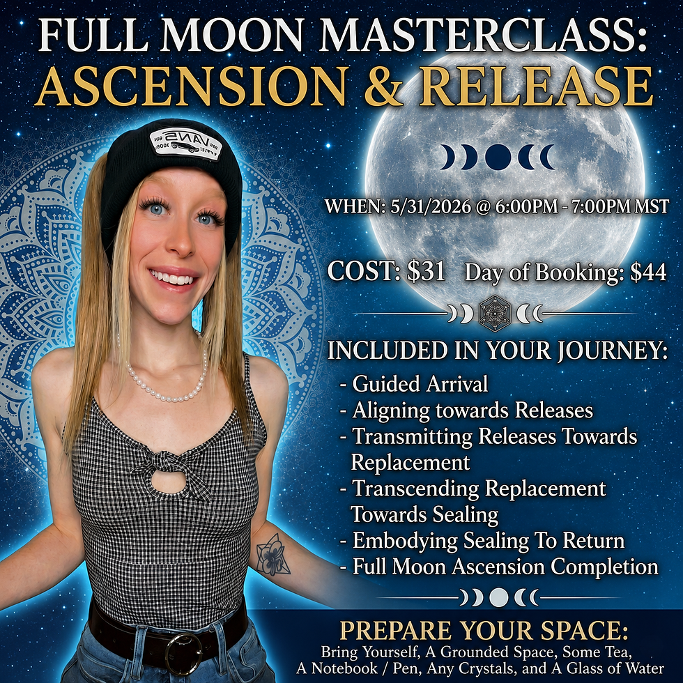 Full Moon Master Class: Ascension & Release