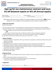 a detailed description of the contract