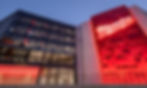 Milwaukee Tool office exterior feature wall lighting