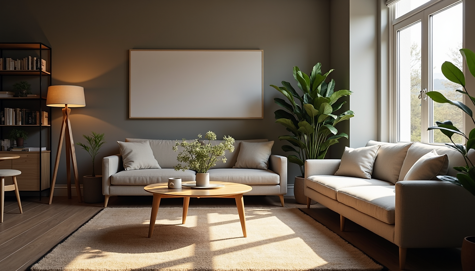 Create coaching offers that feel as cozy as this coaching office which reflects a professional, well-designed environment