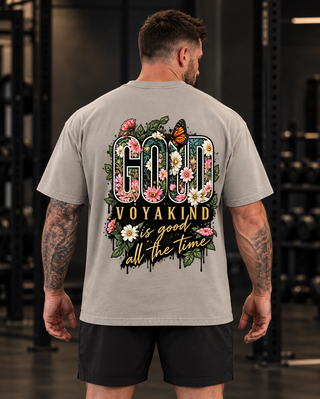 VOYAKIND Graphic | Good Time Floral Tee