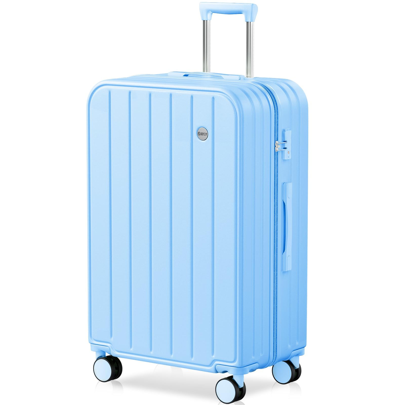 AnyZip Suitcase Large 28 Inch Luggage with Wheels PC ABS Lightweight Checked Lug
