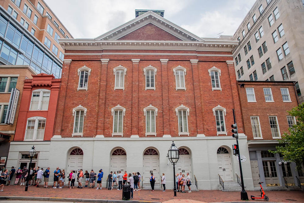 Historic Ford's Theatre is not only a landmark and tourist destination, but once again a working theater.