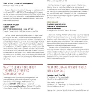 Foggy Bottom News PDF - April 25 Issue