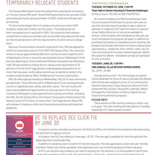 Foggy Bottom News PDF - May 31 Issue