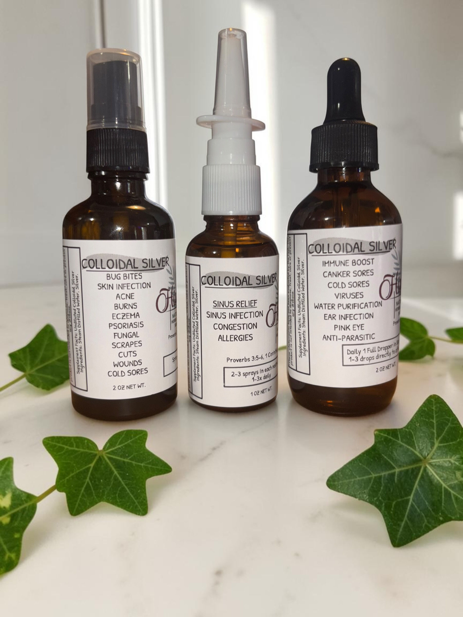 Colloidal Silver Nasal Spray