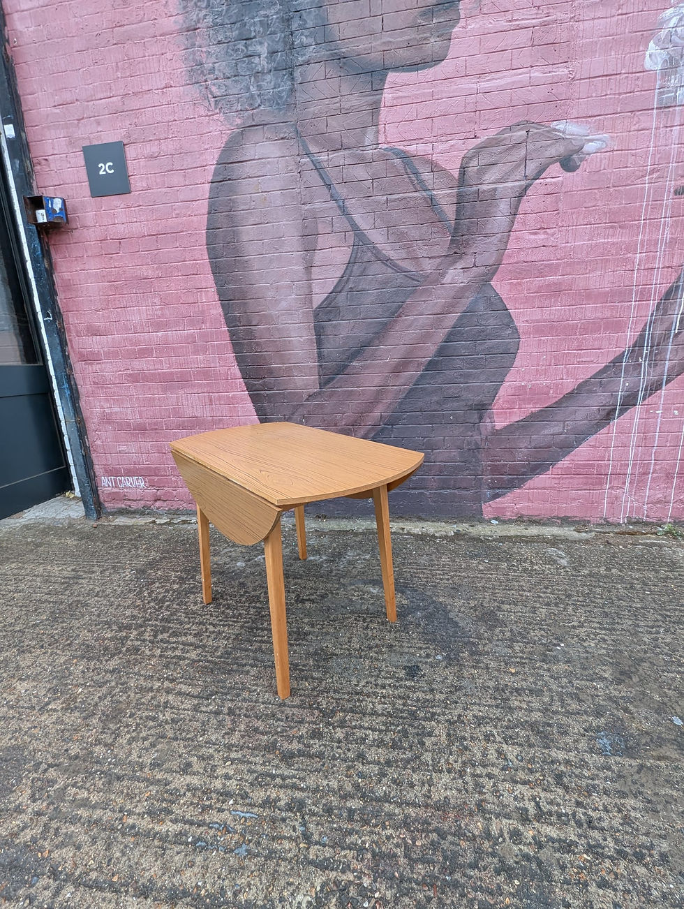 Thumbnail: Mid Century Drop Leaf Dining Table 