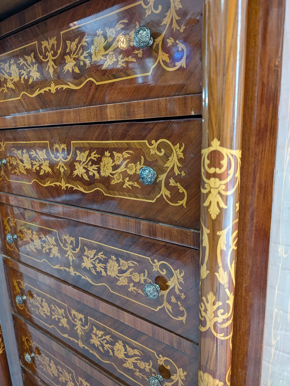 Thumbnail: Antique French Chest Of Drawers 
