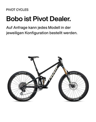 Pivot MTB Bikes und E-Bikes bei Bobos Bikeshop Stuttgart Degerloch – Innovation und Performance

Entdecken Sie die hochwertigen Pivot MTB Bikes und E-Bikes bei Bobos Bikeshop in Stuttgart Degerloch. Erleben Sie erstklassige Innovation und herausragende Performance auf jedem Trail. Klicken Sie hier, um mehr über unsere Auswahl an Pivot Cycles zu erfahren und sich von unseren Experten für MTB und E-Bikes beraten zu lassen.