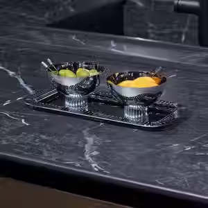 Thumbnail: ANNA NEW YORK STRIATIONS SERVING TRAY