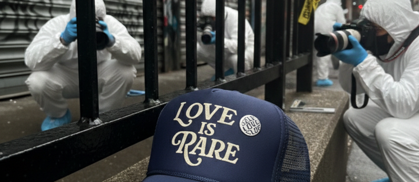 LOVE IS RARE TRUCKER
