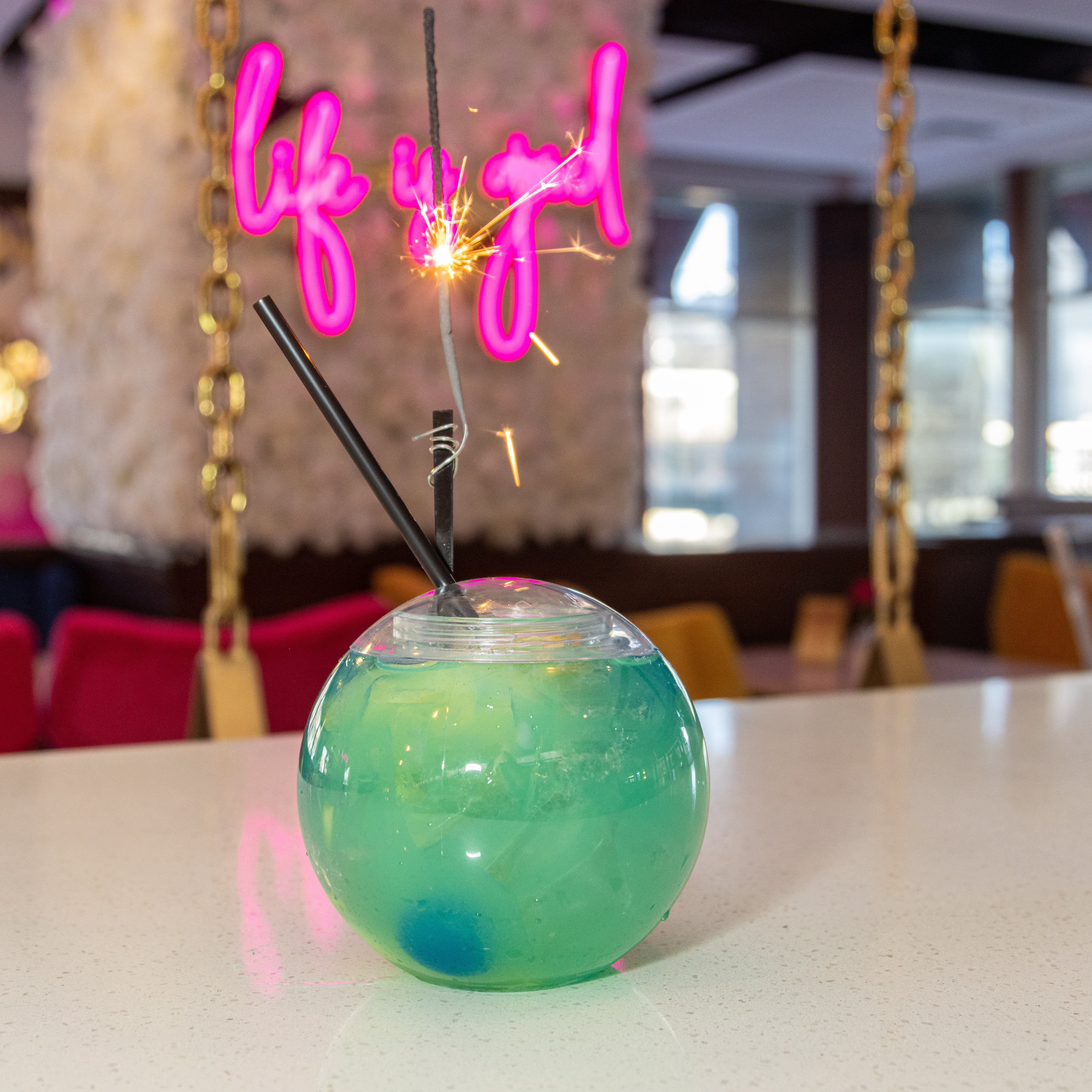 Arranged Food and Objects