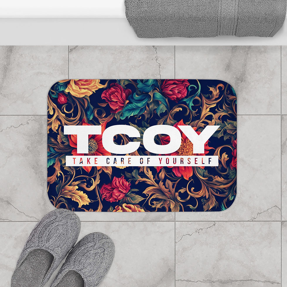 Thumbnail: Floral TCOY Bath Mat 