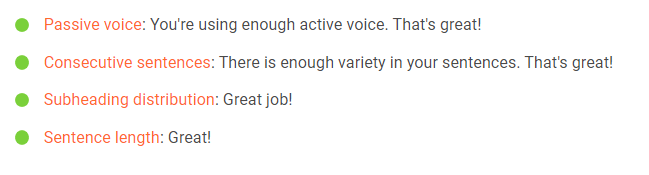 yoast readability plug in for wordpress