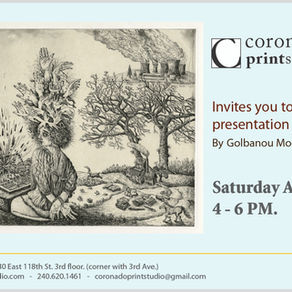 Artist Talk with Golbanou Moghaddas